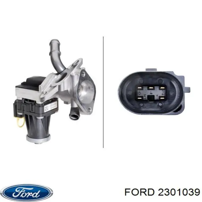 Válvula de regulación de gases Ford 2301039 precio, desde 95,17 EUR