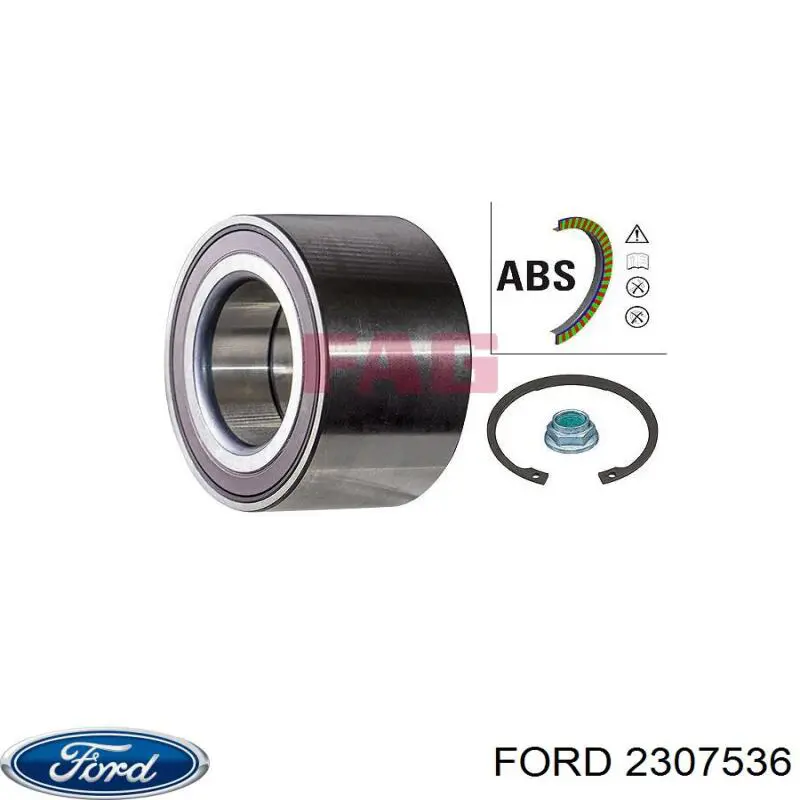 Comprar 2307536 Ford Cojinete de rueda delantero