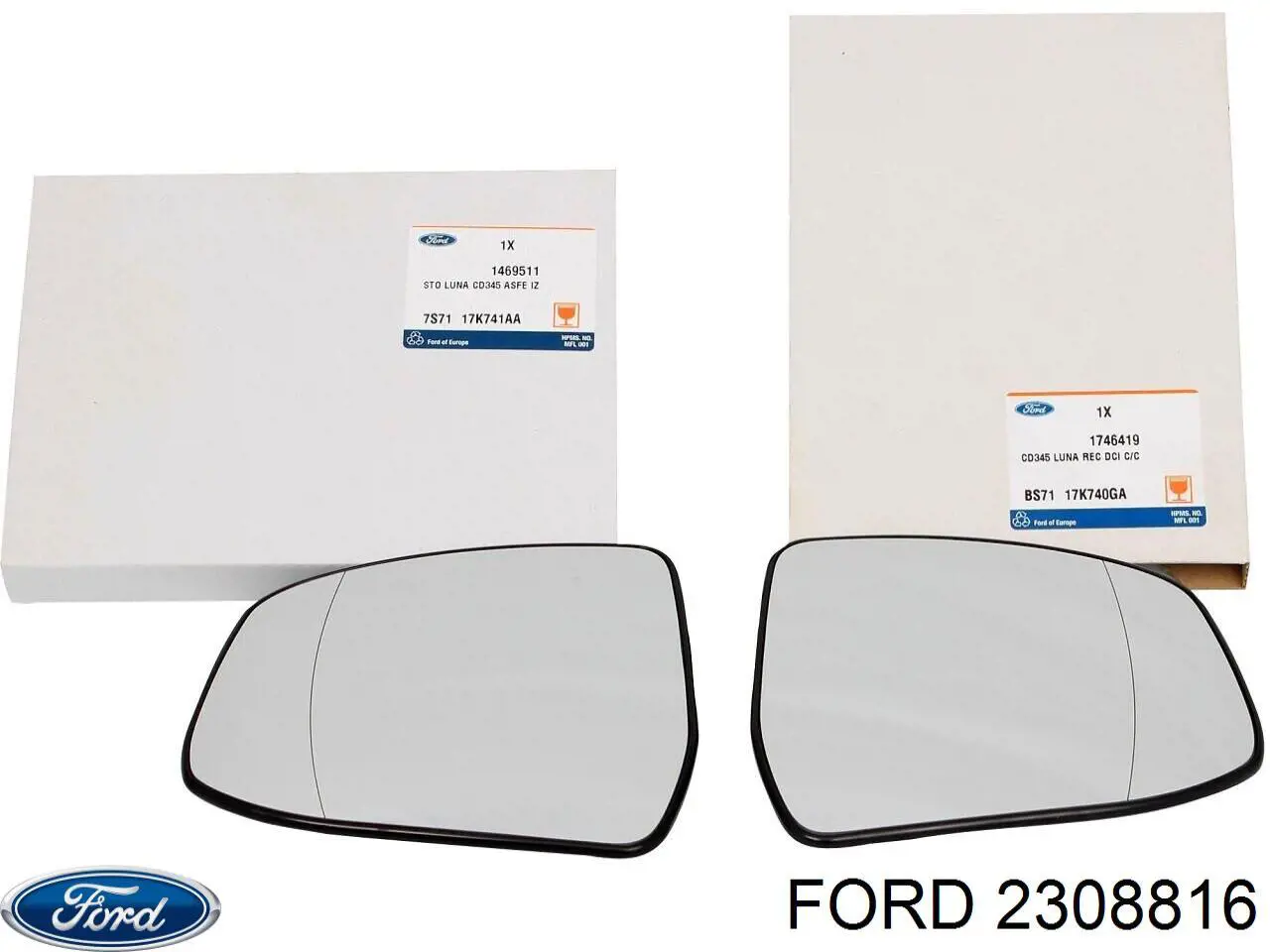 Retrovisor izquierdo Ford 2148773