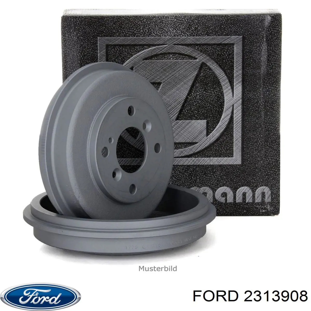 2313908 Ford freno de tambor trasero