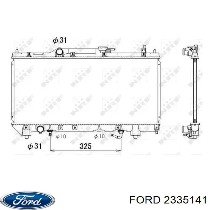 2335141 Ford junta homocinética exterior delantera