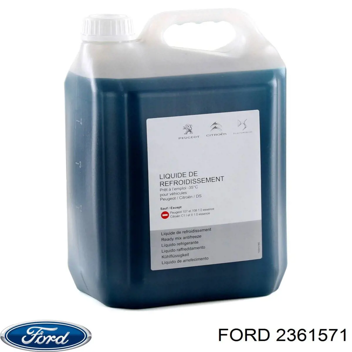 Líquido anticongelante Ford (2361571)