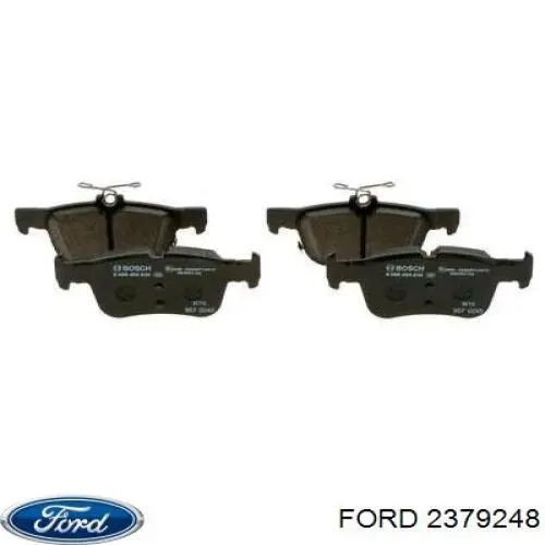 2379248 Ford pastillas de freno traseras