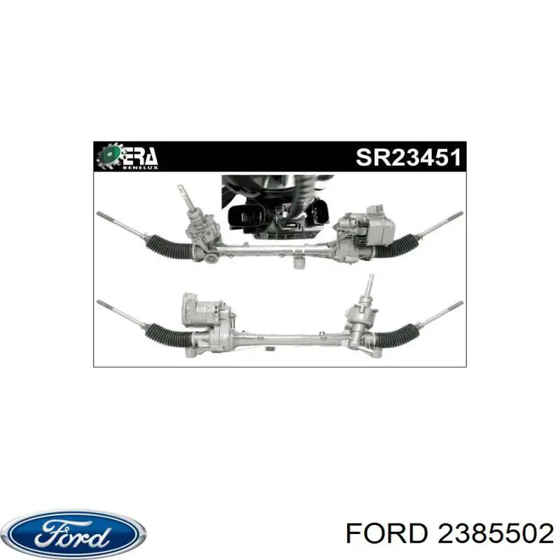 2385502 Ford Cremallera caja de direccion