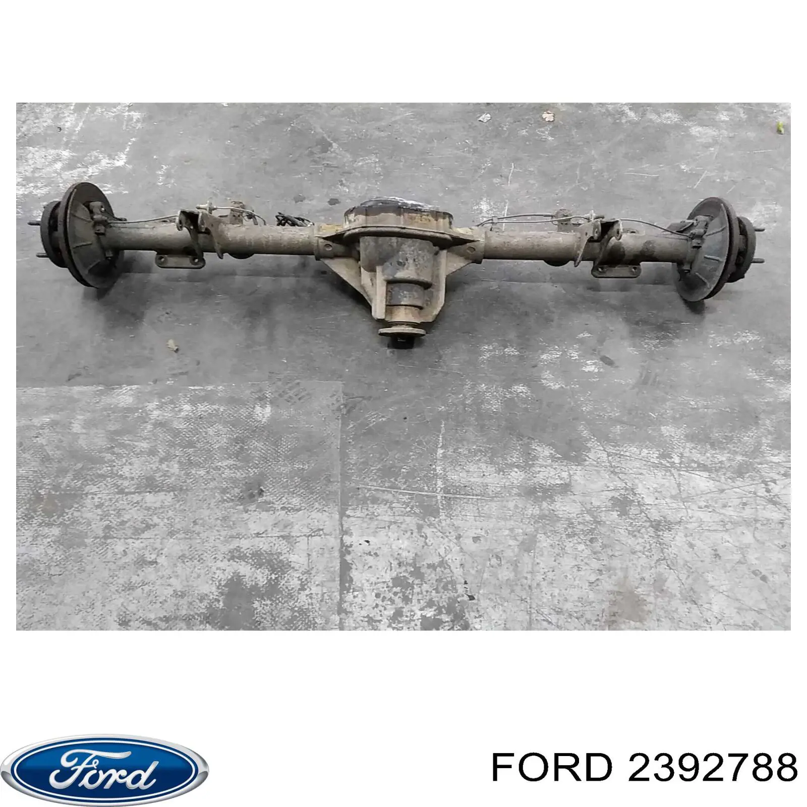 2392788 Ford eje trasero completo