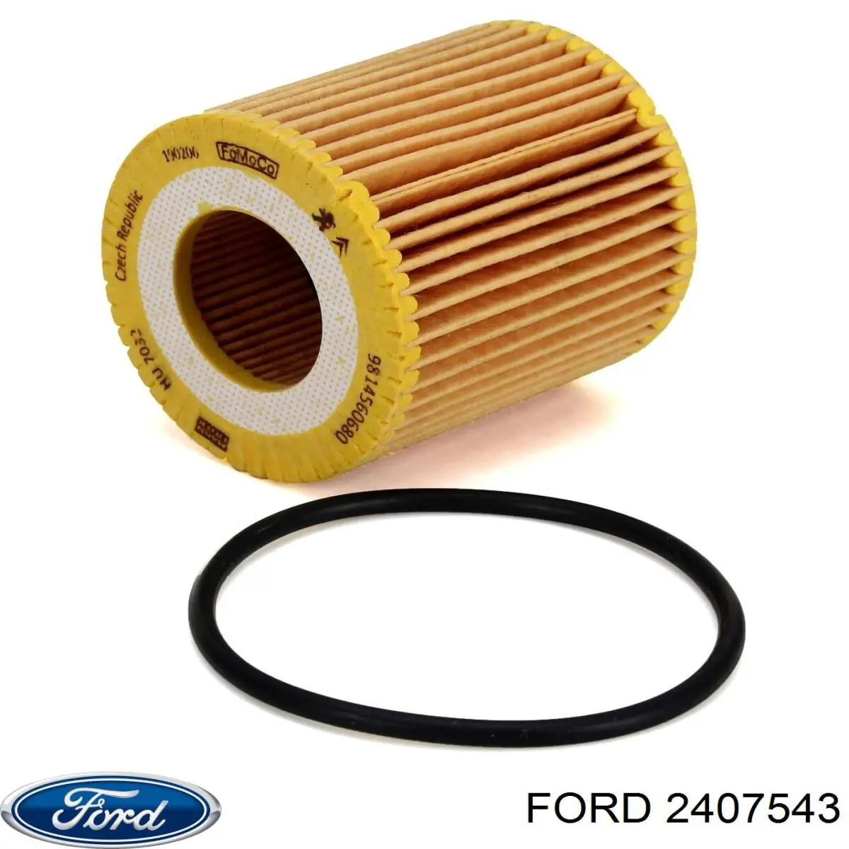 Escobillas de limpiaparabrisas delanteras Ford 2407543