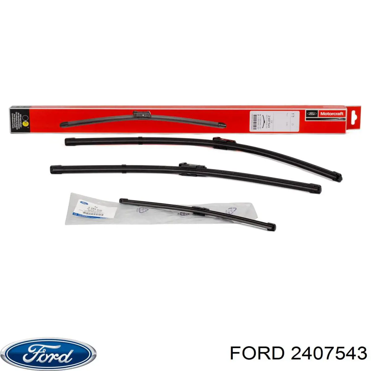 2407543 Ford Escobillas Limpiaparabrisas delanteras