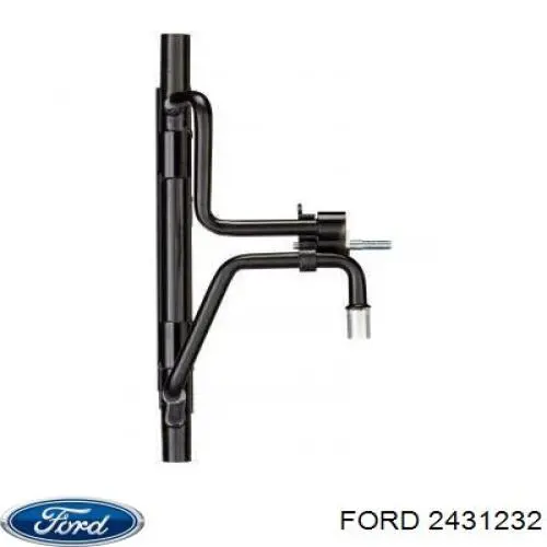 2431232 Ford Puerta trasera izquierda de furgón de doble hoja