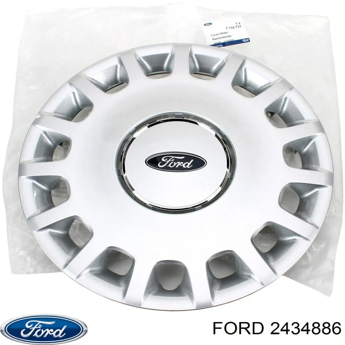 Tuercas de rueda 2434886 Ford