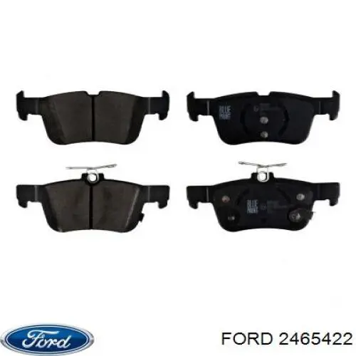 2465422 Ford pastillas de freno traseras