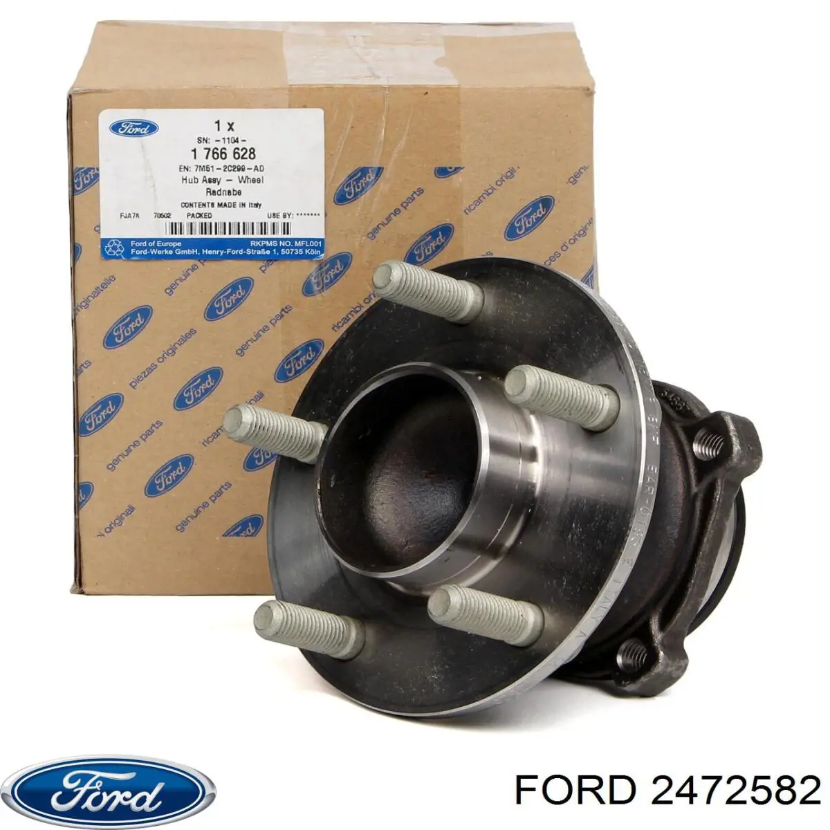 Comprar 2472582 Ford Cubo de rueda, Eje trasero