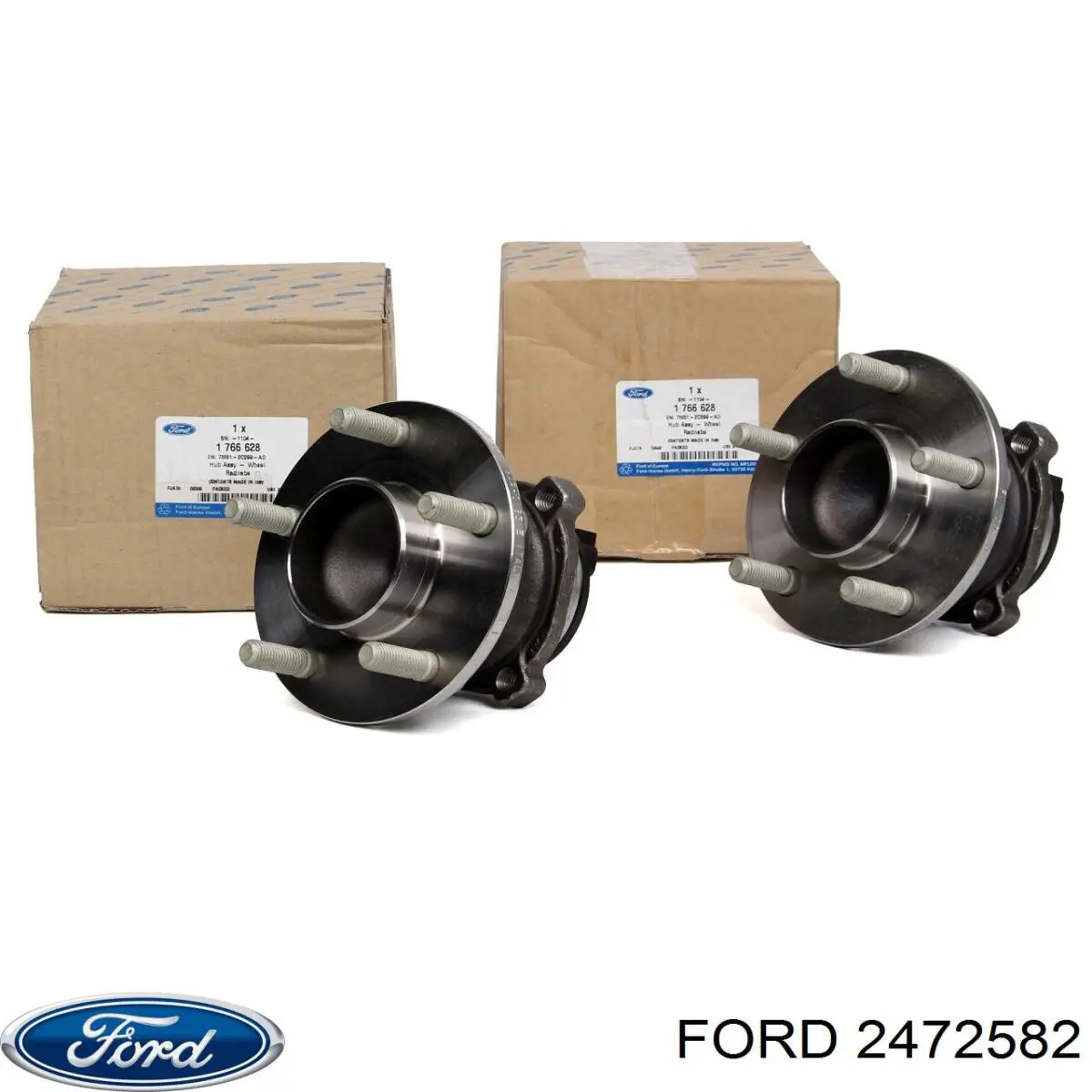 2472582 Ford cubo de rueda trasero