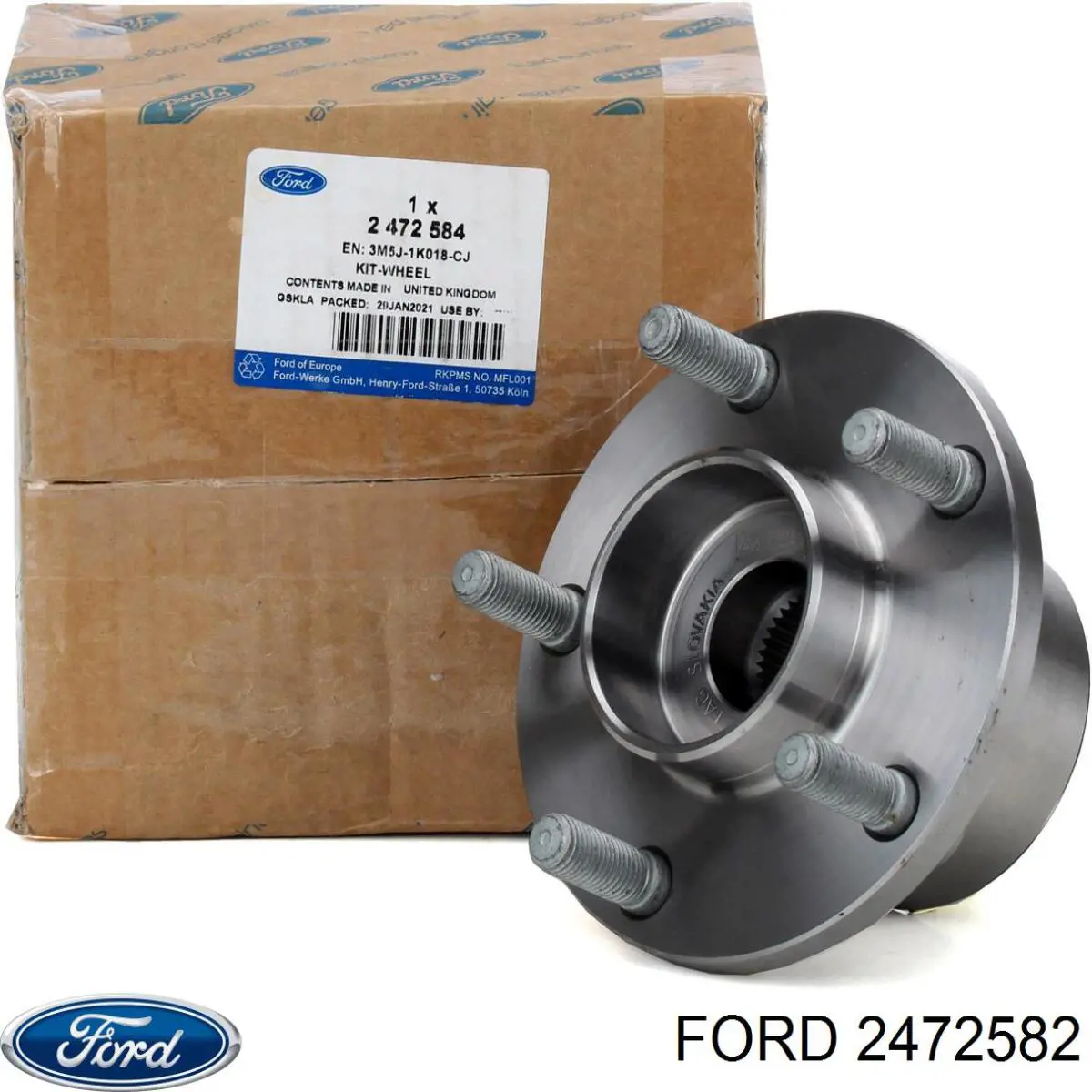 Buje de rueda Ford 2472582 precio, desde 68,24 EUR