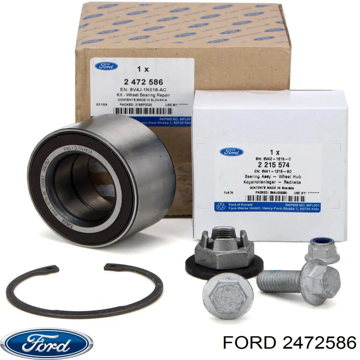 2472586 Ford cojinete de rueda delantero