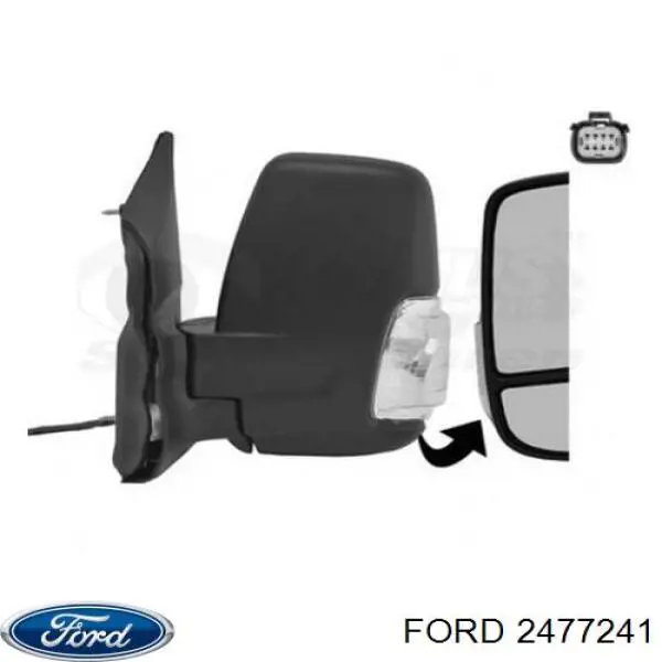 Comprar 5402032001305P 4max Espejo de retrovisor izquierdo