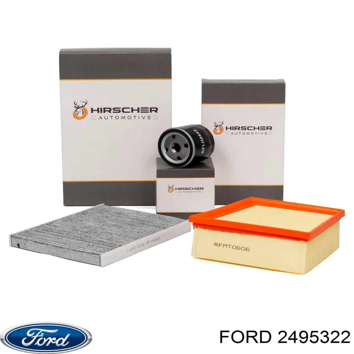 Filtro de habitáculo 2495322 Ford