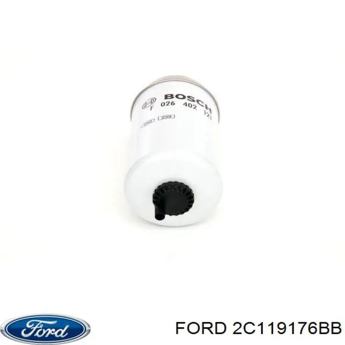 2C119176BB Ford filtro de combustible