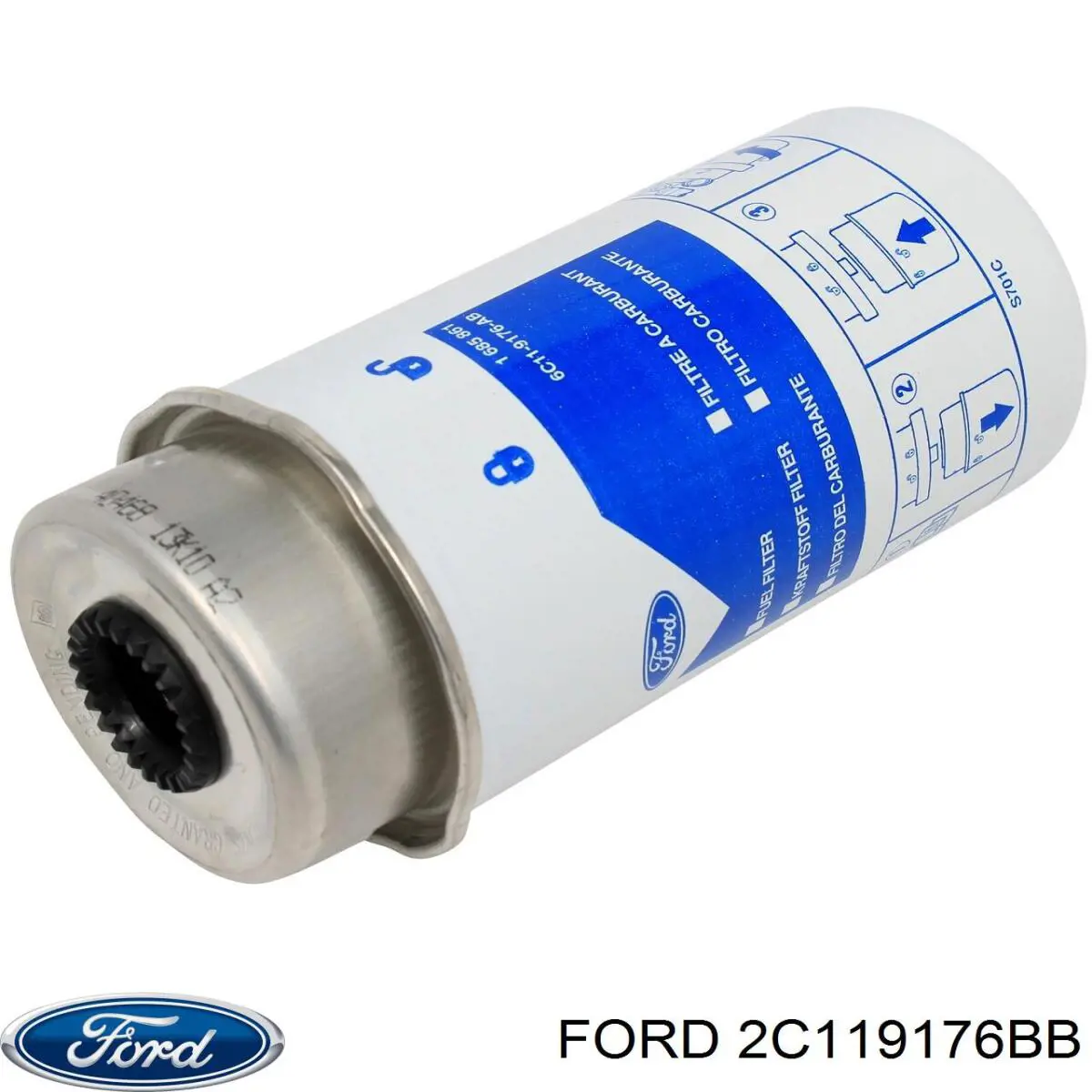 Comprar 2C119176BB Ford Filtro diesel