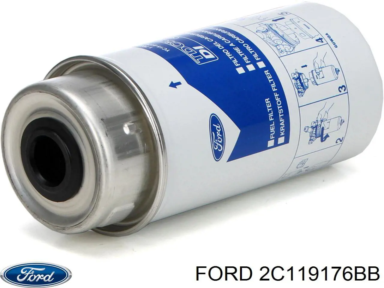 Filtro combustible Ford 2C119176BB precio, desde 31,41 EUR