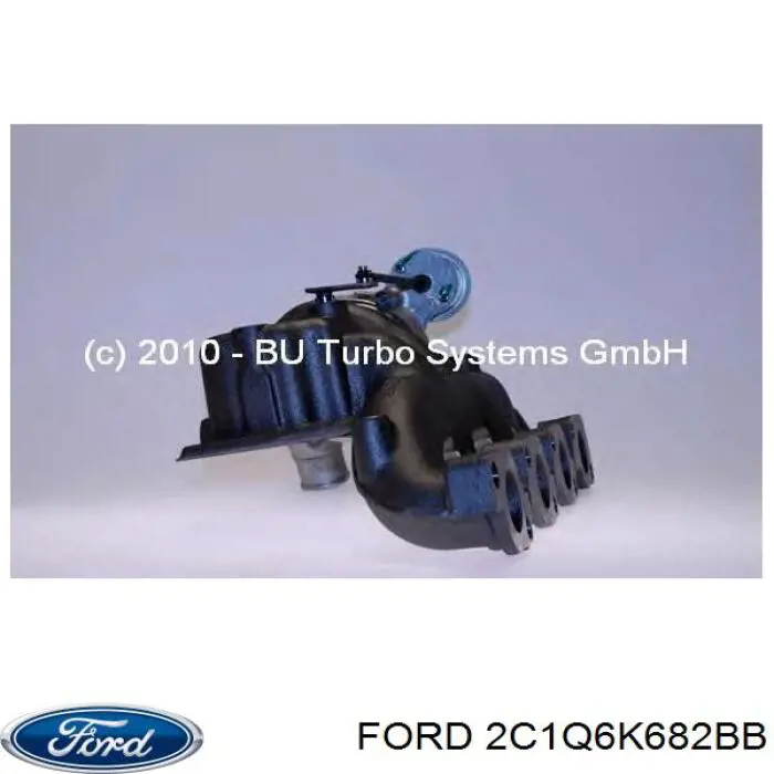2C1Q6K682BB Ford turbocompresor