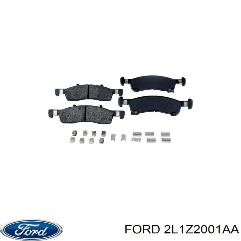 2L1Z2001AA Ford pastillas de freno delanteras