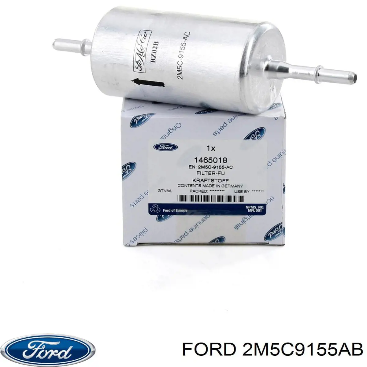 2M5C9155AB Ford filtro de combustible