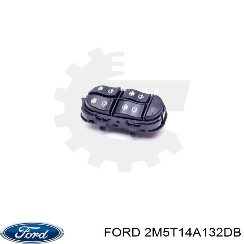 Botón de encendido, motor eléctrico, elevalunas, puerta delantera izquierda para Ford Focus (DFW)