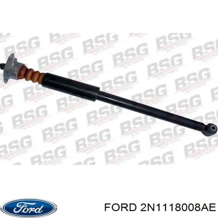 2N1118008AE Ford amortiguador trasero