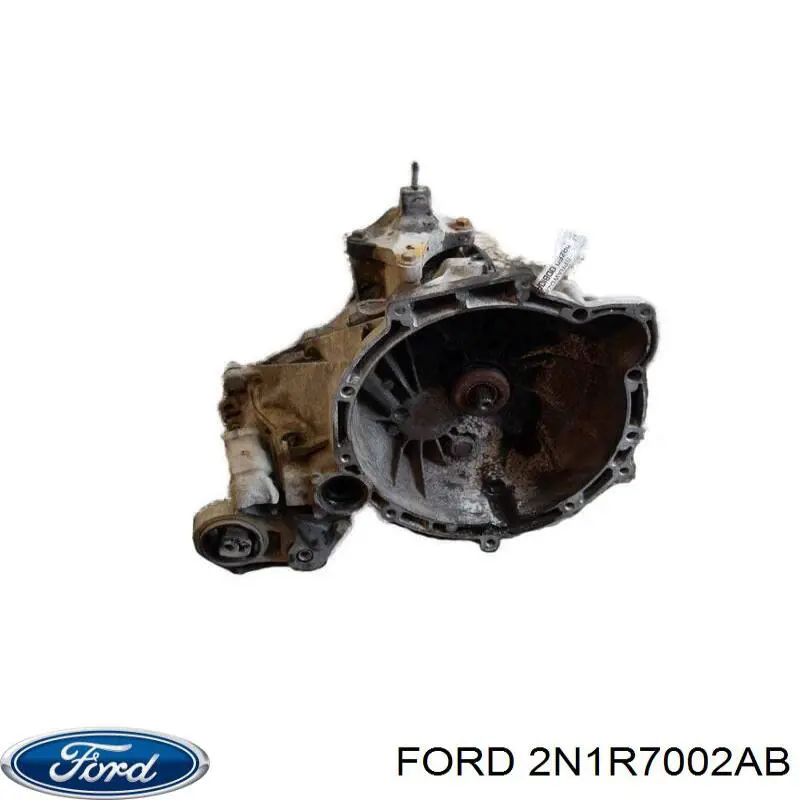 2N1R7002AB Ford caja de cambios mecánica, completa