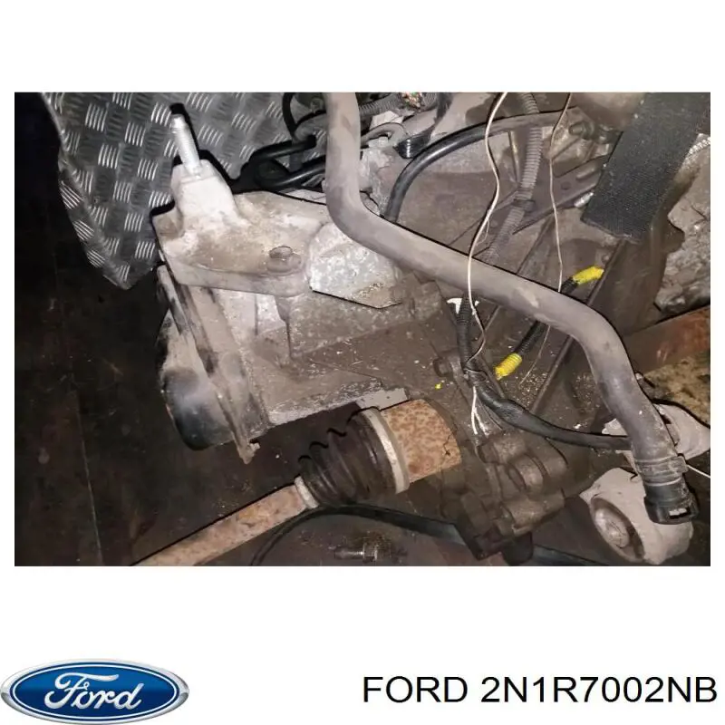 2N1R7002NE Ford caja de cambios mecánica, completa