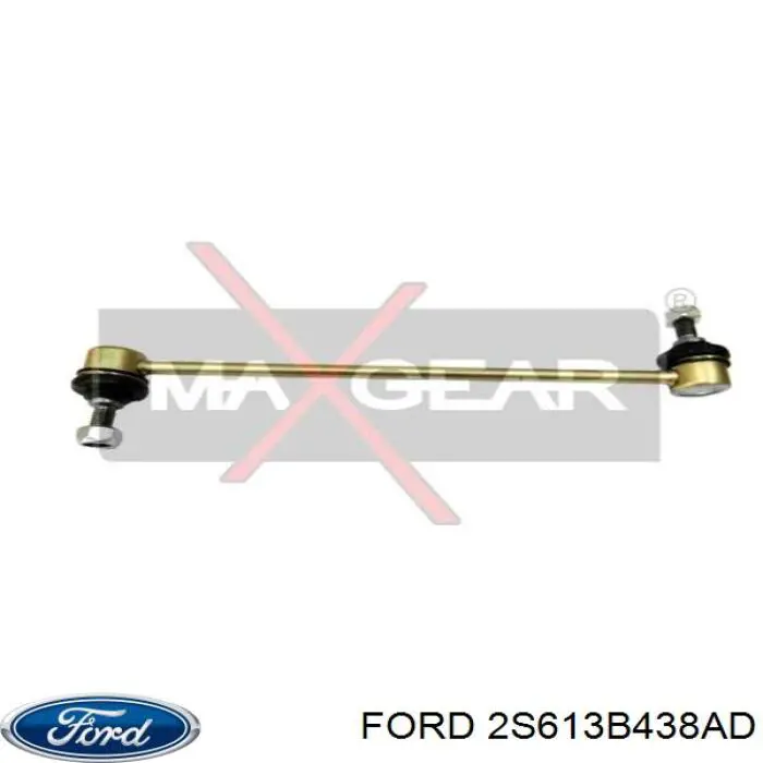 Soporte de barra estabilizadora delantera Ford Fiesta JH, JD