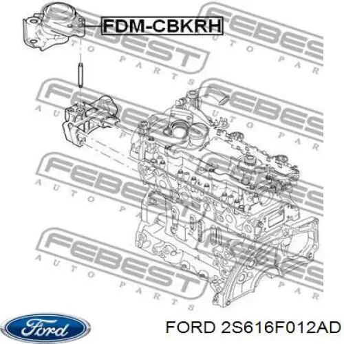 Soporte de motor derecho Ford 2S616F012AD precio, desde 43,56 EUR