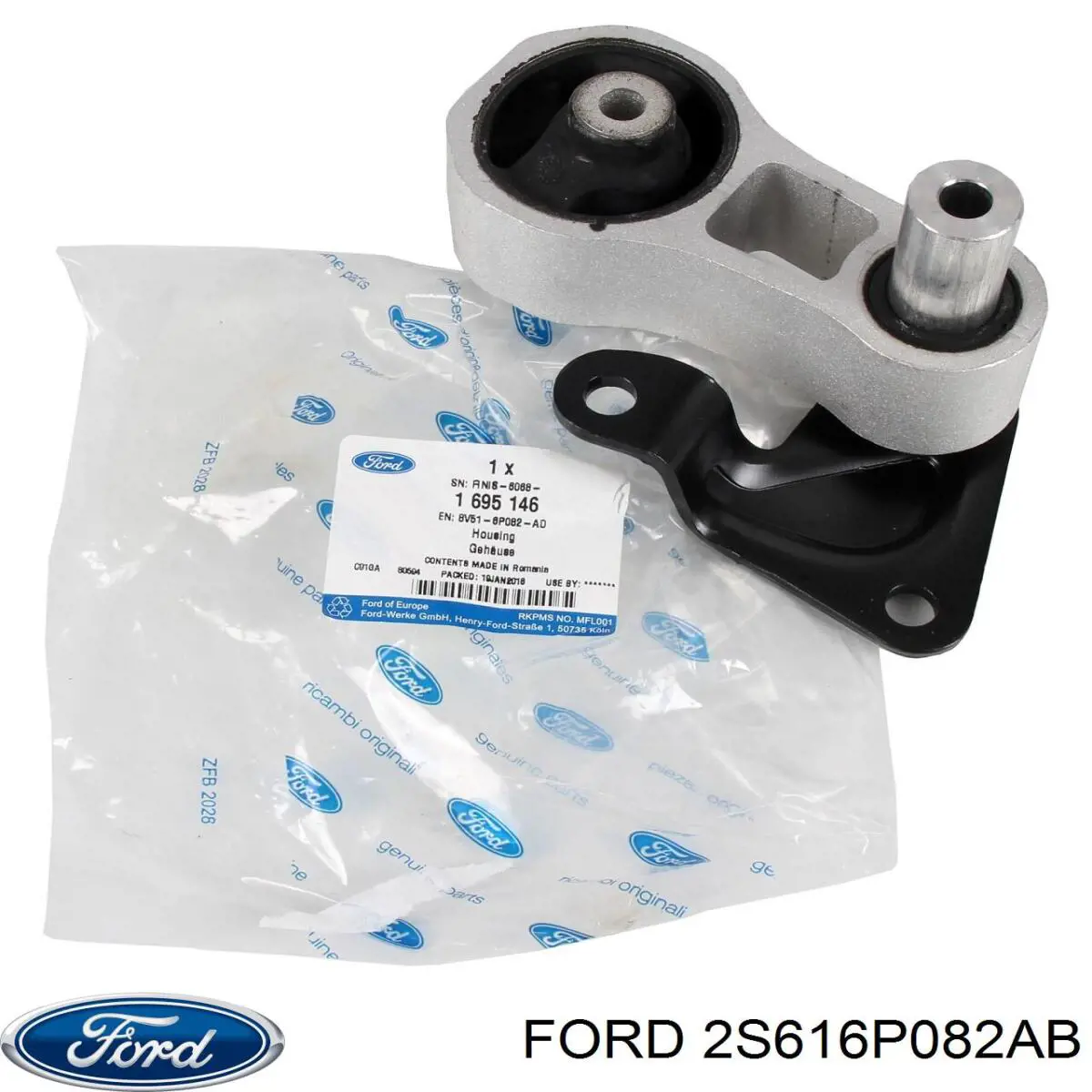 Soporte de motor trasero 2S616P082AB Ford