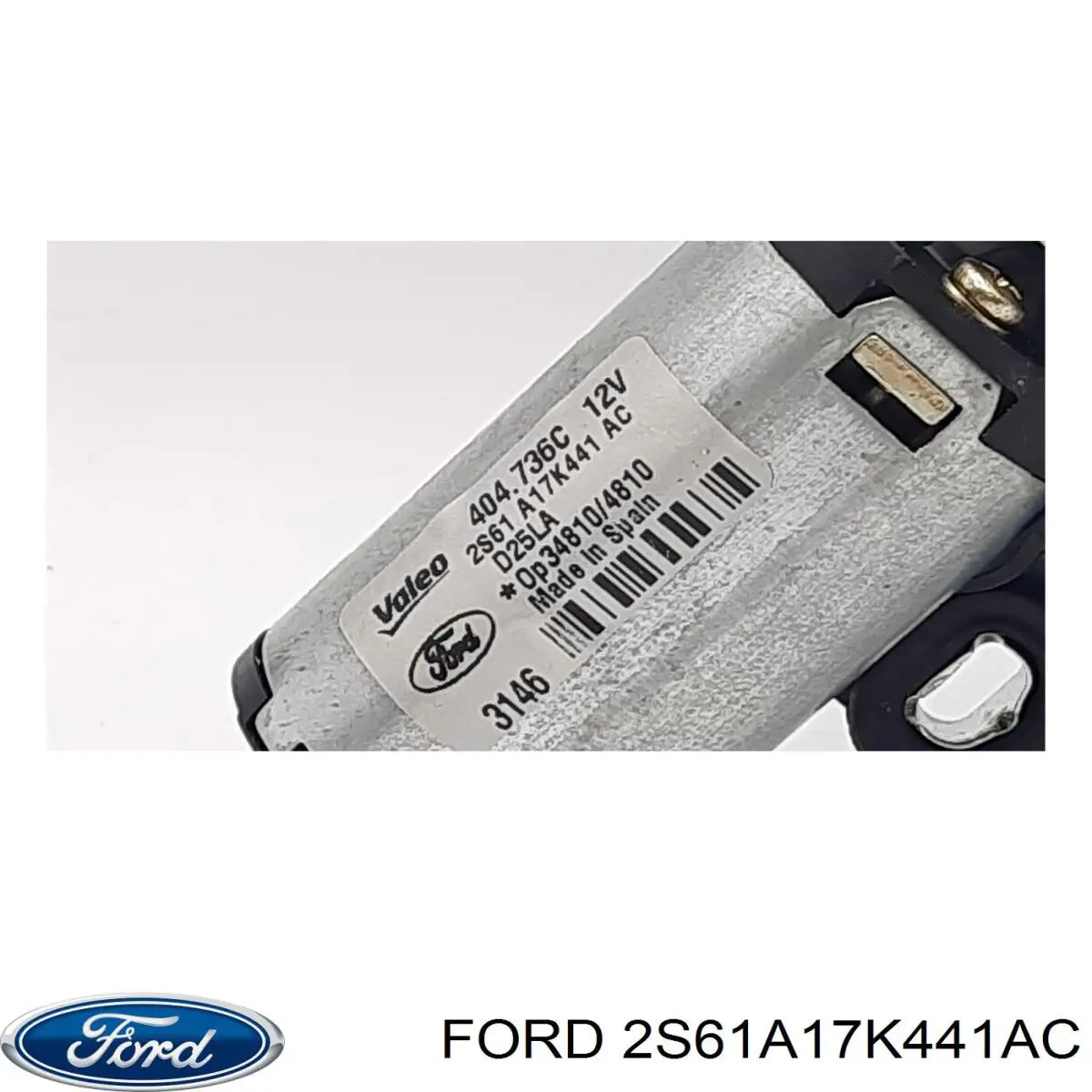 Motor del limpiaparabrisas trasero Ford 2S61A17K441AC precio, desde 39,20 EUR