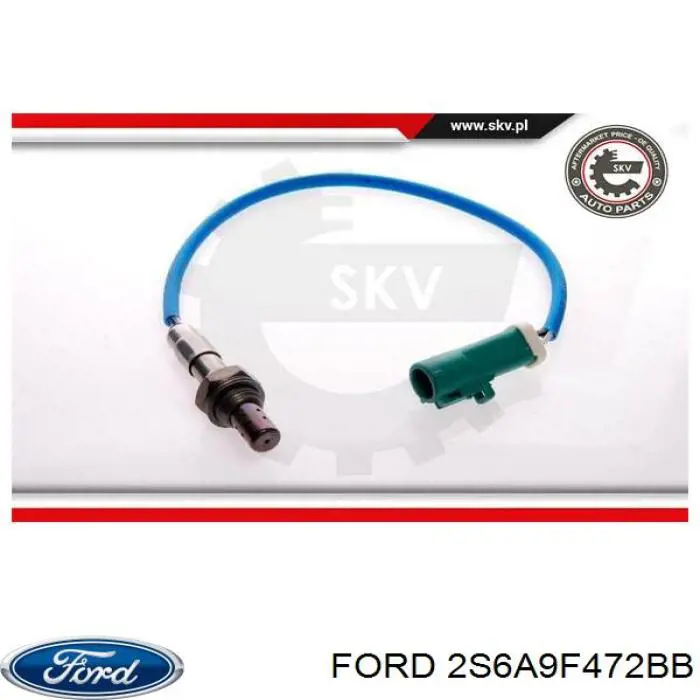 Comprar 2S6A9F472BB Ford Sonda lambda de oxígeno posterior al catalizador