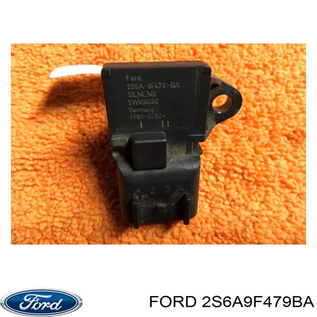 2S6A9F479BA Ford sensor de presion del colector de admision