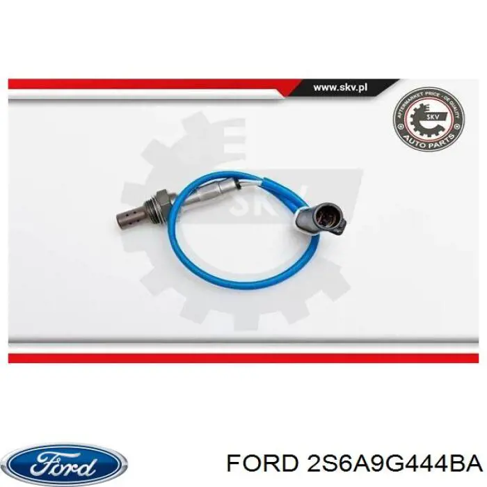 Sonda lambda de oxígeno posterior al catalizador 2S6A9G444BA Ford