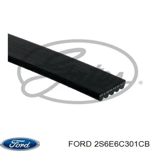 Comprar 2S6E6C301CB Ford Correa trapezoidal