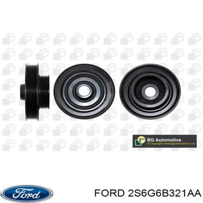 Polea del cigüeñal Ford 2S6G6B321AA precio, desde 49,07 EUR
