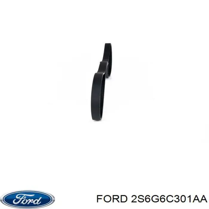 2S6G6C301AA Ford correa trapezoidal