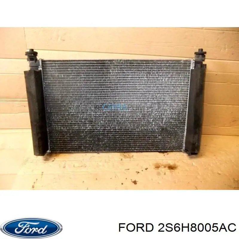 2S6H8005AC Ford radiador