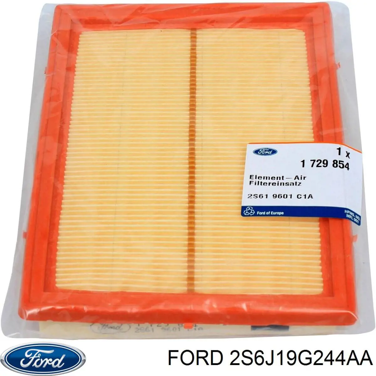 Comprar 2S6J19G244AA Ford Filtro de aire del habitáculo