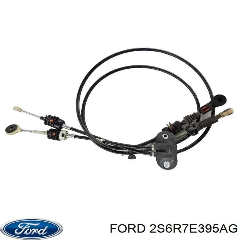 2S6R7E395AG Ford cables de caja de cambios