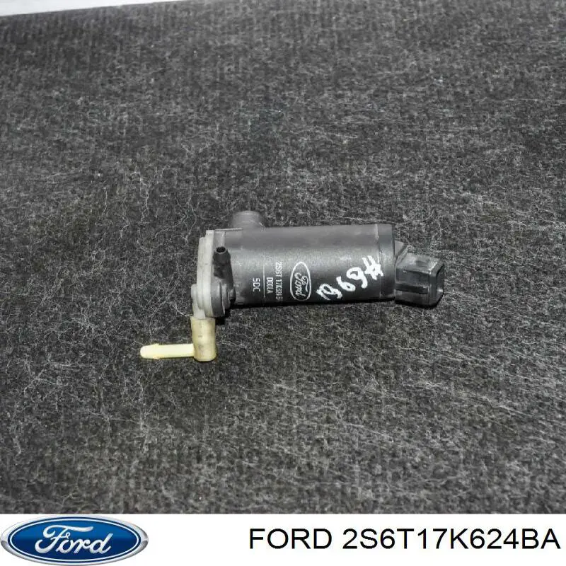 Bomba-motor de limpiaparabrisas delantero/trasero 2S6T17K624BA Ford
