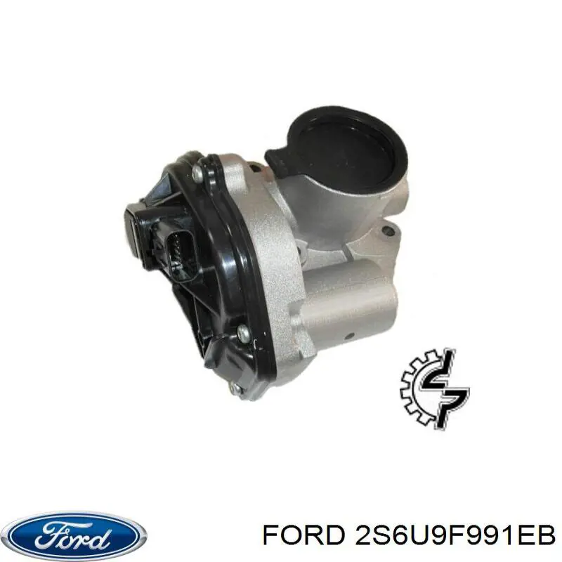 2S6U9F991EB Ford cuerpo de mariposa completo