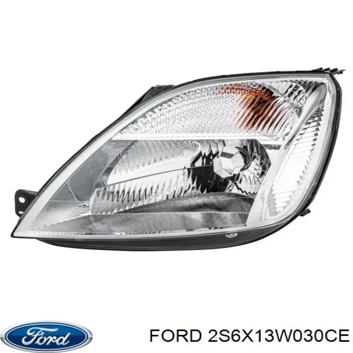 2S6X13W030CE Ford faro izquierdo