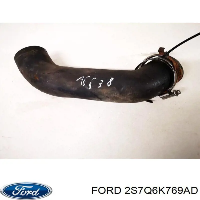 2S7Q6K769AD Ford Manguera del intercooler