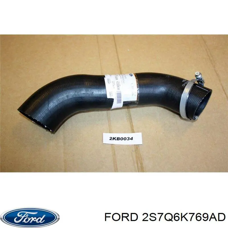 Comprar 2S7Q6K769AD Ford Tubo intercooler