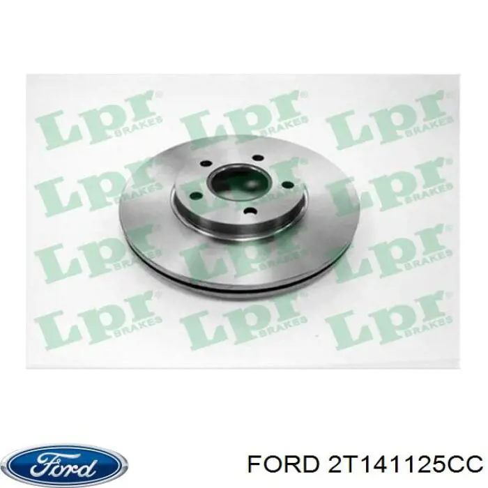 Comprar 2T141125CC Ford Freno de disco delantero