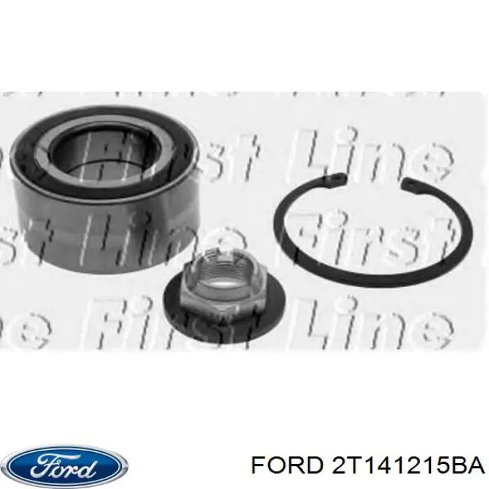 2T141215BA Ford cojinete de rueda delantero